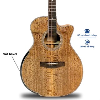 Đàn Guitar Full Sồi Pháp ST-DC90 Chính Hãng ST.Real Guitar Sài Thành