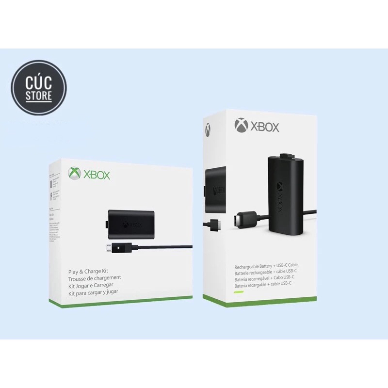 Pin sạc tay cầm kèm cáp cho tay cầm Xbox One / Xbox Series X
