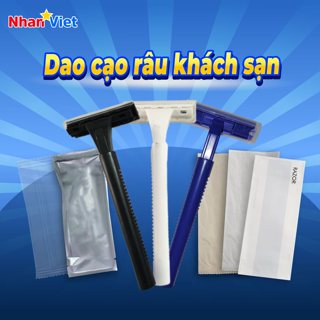100 DAO CẠO RÂU KHÁCH SẠN giá rẻ chắc chắn dùng 1 lần mẫu mã thanh lịch dùng trong nhà nghỉ, homestay, du lịch