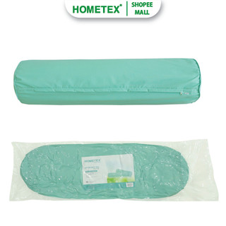  Gối ôm dây kéo kate màu ép hơi Hometex 37x105cm  ruột+vỏ gối kate _ 4 màu 