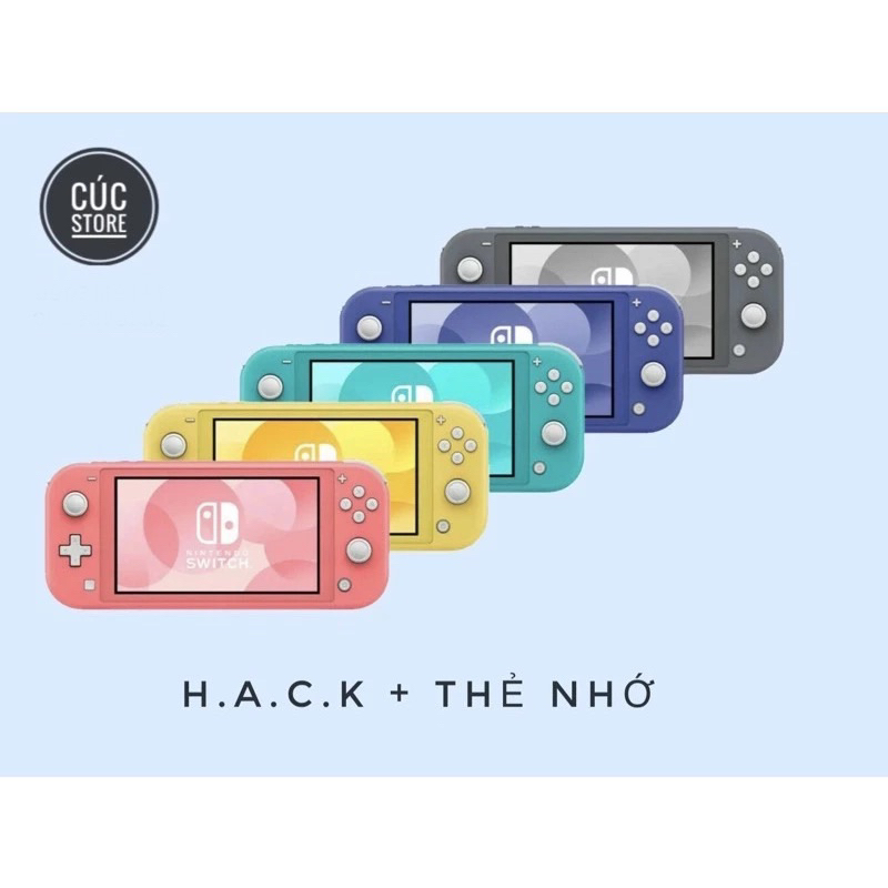 Máy chơi game Nintendo Switch Lite Hack Mod Chip