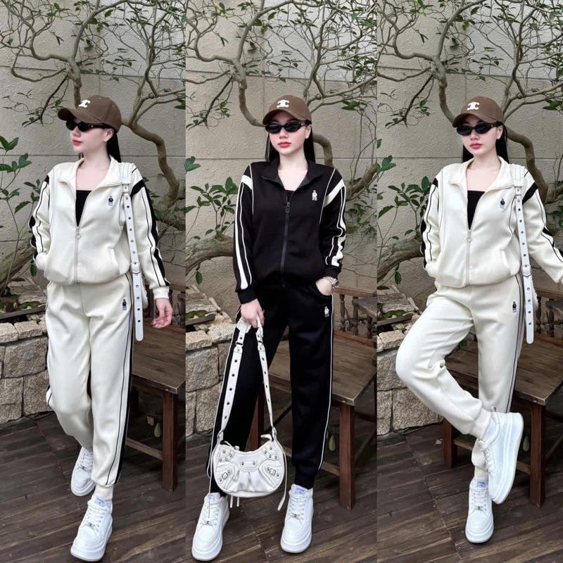 Set bộ đồ MLB NY  nỉ dài tay quần áo thể thao sang xịn chất đẹp , form cơ bản