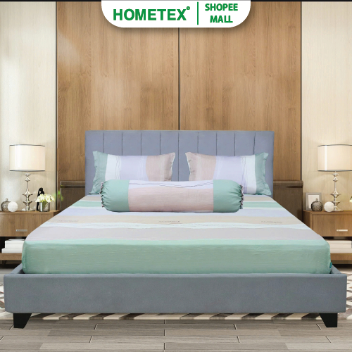 Bộ Drap gối Hometex Tencel Luxury (lưu ý: phần áo gối có thể xoay chiều ngang dọc )