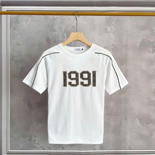 Áo thun lv nam cổ tròn, áo phông nam tay ngắn cotton thoáng mát (cam2023)