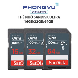 Thẻ nhớ Sandisk Ultra 16GB/32GB/64GB/ Class 10 - Bảo hành 84 tháng