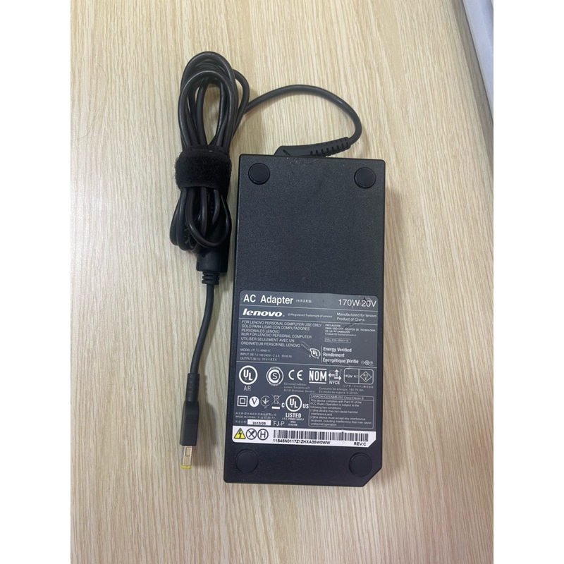 Bộ sạc cho laptop Lenovo 170W kèm dây nguồn