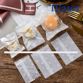 100 Chiếc túi đựng bánh quy 7*10cm nhiều mẫu xinh