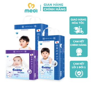  Bỉm Goldgi Premium cao cấp Bỉm Nhật cao cấp thấm hút tốt 