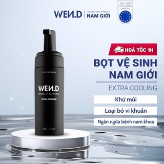 Combo Bọt vệ sinh nam giới WEND làm sạch, khử mùi vùng kín, hương nước hoa cao cấp dung tích 150ml