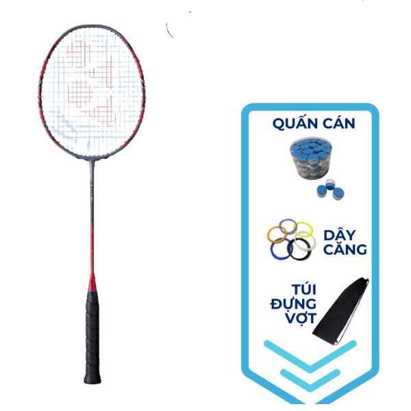 VỢT CẦU LÔNG Y NEX REP ASCABER 11 PRO CĂNG MAX 13KG TẶNG QUẤN CÁN TÚI ĐỰNG VỢT CĂNG SẴN DÂY TRÊN MẶT