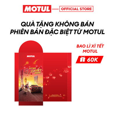 [QUÀ TẶNG KHÔNG BÁN] Bao lì xì Tết Motul