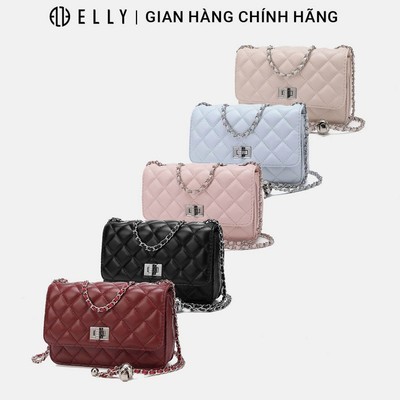 Túi xách nữ thời trang ELLY EL315 đeo chéo đeo vai da tổng hợp cao cấp chính hãng
