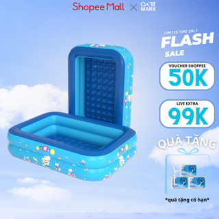 Bể Bơi Phao DIDOOGLT Cho Bé - Bể Bơi Bơm Hơi Tại Nhà Chất Liệu Dày Dặn An Toàn Cho Bé
