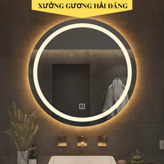 Gương Led Tròn Treo Tường Cảm Ứng Đèn Led cao cấp