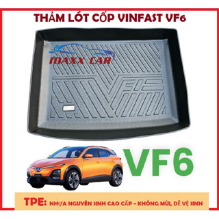  VF6 -Thảm lót cốp xe ô tô VINFAST VF6 5D nhựa TPE nguyên sinh MAXXCAR cao cấp. Full cốp 