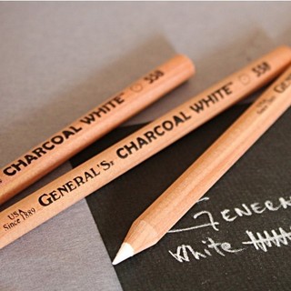 Bút Chì Than Trắng General's Charcoal White #558