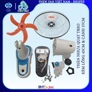Vỏ Thân Quạt Treo Senko mới full bộ+ Lồng cánh quạt