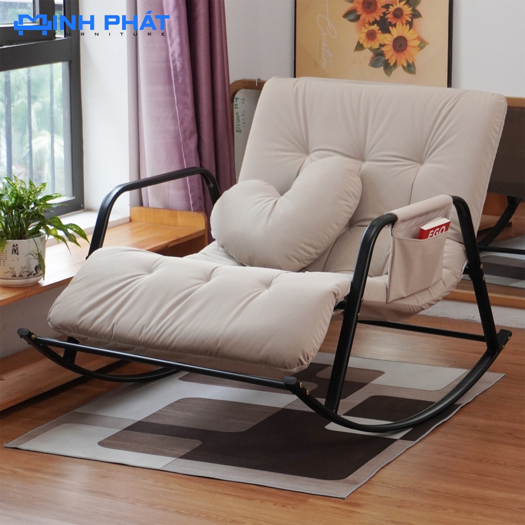 Ghế Bập Bênh Minh Phát 5 nấc điều chỉnh, ghế thư giãn, ghế đọc sách, Minh Phát Furniture | BigBuy360 - bigbuy360.vn