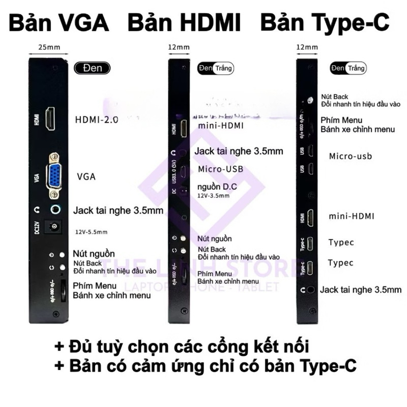 Màn hình di động 9.7 inch 2K 100%sRGB có cảm ứng - Đủ cổng nhận hình | BigBuy360 - bigbuy360.vn