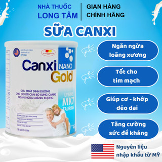  Sữa Canxi Nano Cho Người Già Hỗ Trợ Xương Khớp Bổ Sung Canxi Ngăn Ngừa Loãng Xương Chắc Khỏe Xương 