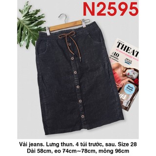Chân váy jeans 2hand nhiều mẫu