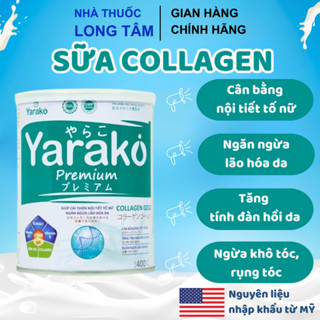  Sữa Collagen YARAKO PREMIUM COLLAGEN GOLD Giúp Cải Thiện Nội Tiết Tố,Ngừa Lão Hóa Da Chống Rụng Tóc 