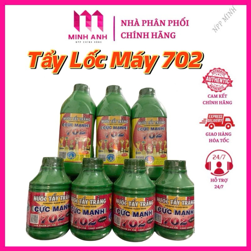 [HOẢ TỐC] Nước Tẩy Lốc Máy Xe 702 Siêu sạch- Dung dịch Tẩy trắng cực mạnh