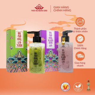  Gel Rửa Mặt Phấn Nụ Hoàng Cung trà xanh khoai lang tím 120ml 