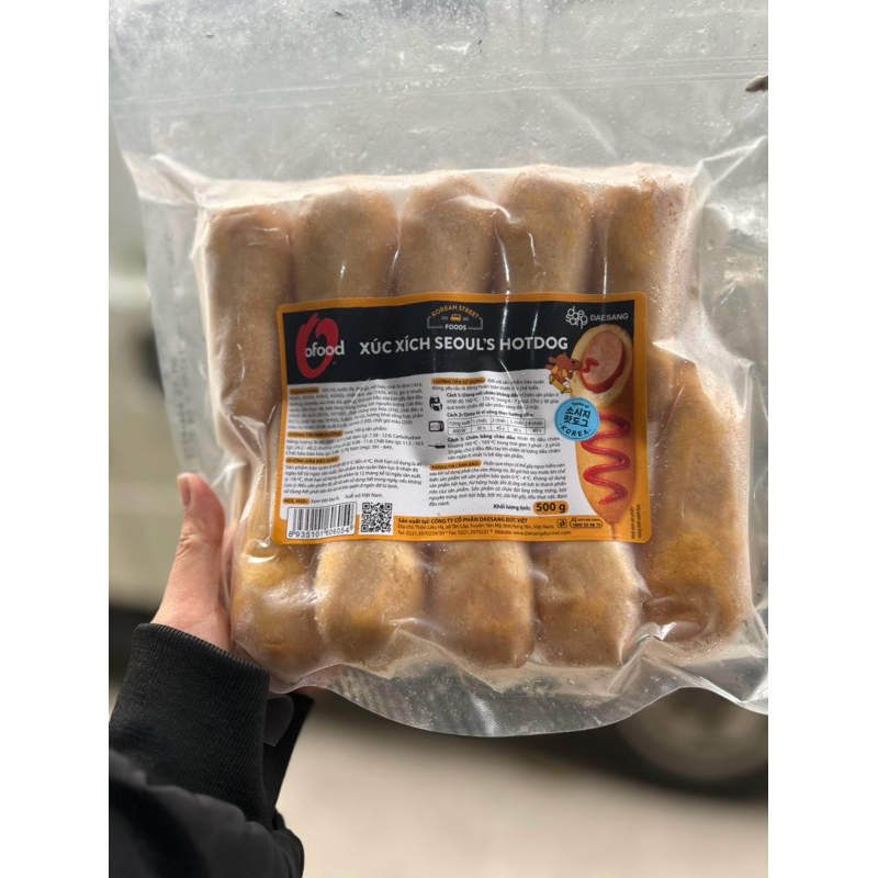 Xúc xích seoul's Hotdog Đức Việt (500g)
