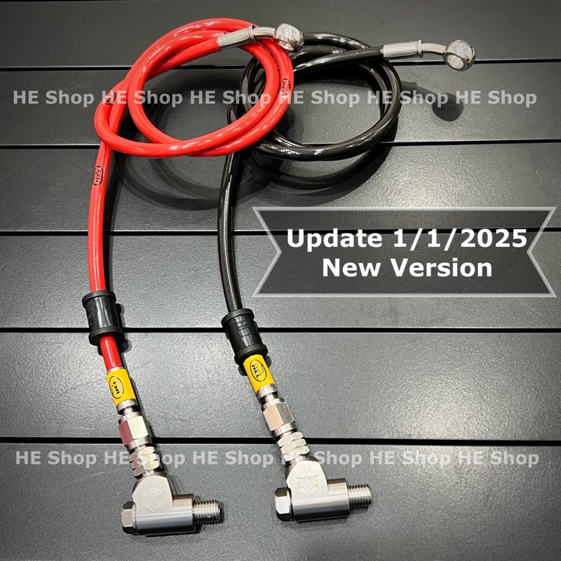  Dây Dầu Full Adapter Inox 304 Gắn Heo Zin Nissin Brembo 