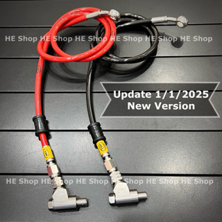 Dây Dầu Full Adapter Inox 304 Gắn Heo Zin/Nissin/Brembo