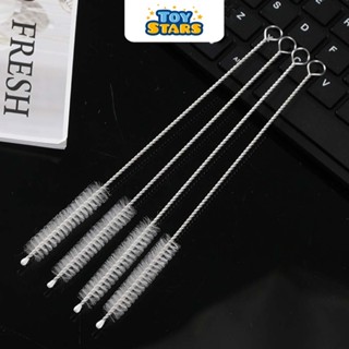 SET 5 Chổi Cọ Ống Hút Inox, Que Cọ Ống Hút Bình Nước Dài 18-23cm