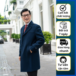 áo mang tô dạ nam trung niên, áo dạ nam trung niên