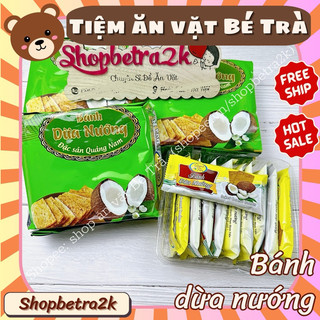 Bánh dừa nướng Quảng Nam, đồ ăn vặt [1gói/10c bánh]
