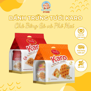 Bánh Trứng Tươi Karo Richy Chà Bông Sợi Gà và Phô Mai Hoàng Kim
