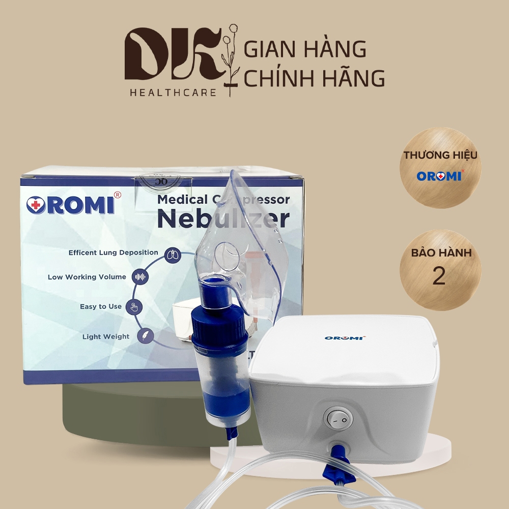 Máy xông khí dung cho bé OROMI LT-N700 - Bộ khí dung mũi họng có thể nằm xông chính hãng
