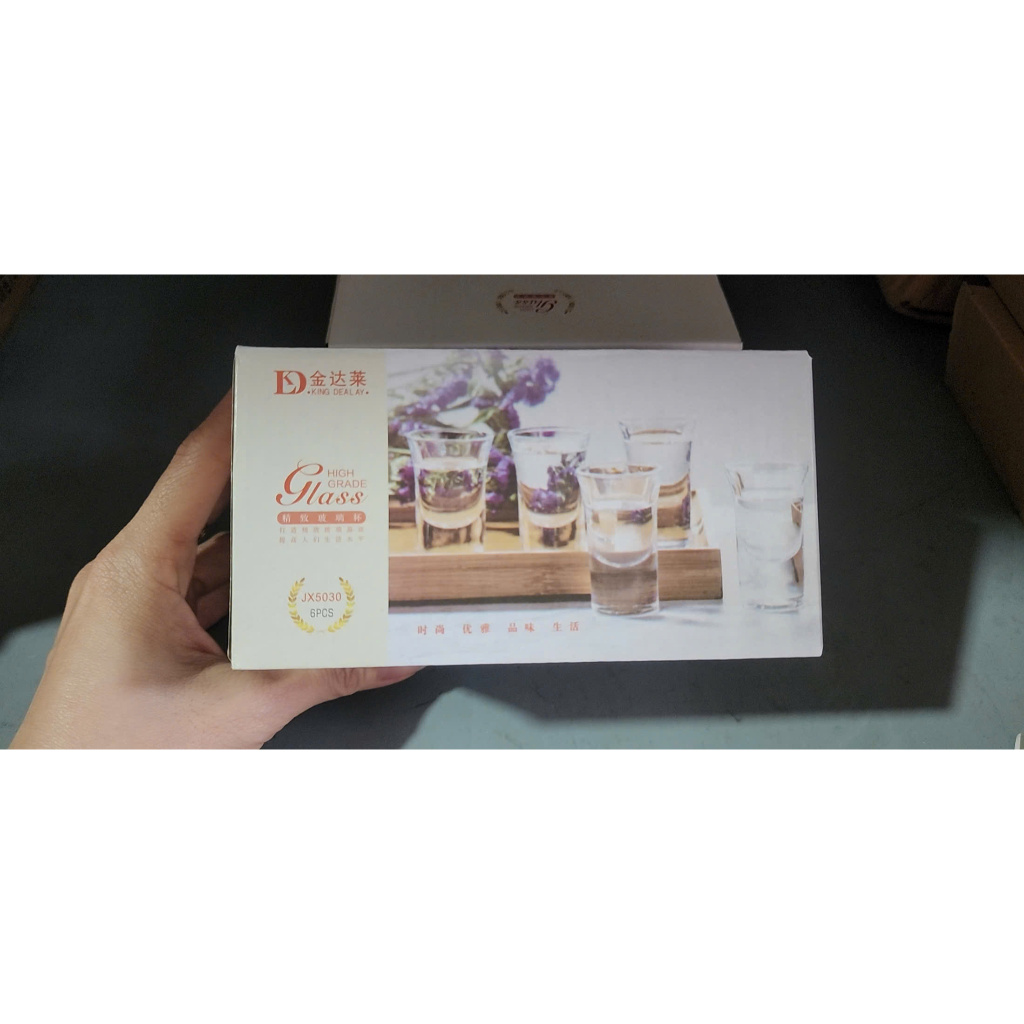 BỘ 6 LY THỦY TINH NHỎ CAO CẤP