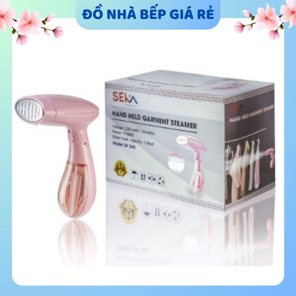 Bàn là hơi nước cầm tay SEKA SK545, bàn ủi mini gấp gọn tiện lợi dễ dàng mang đi du lịch - Đồ Nhà Bếp Giá Rẻ