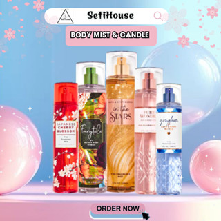 Body mist Bath And Body Works, xịt body mist nữ 236ML - Xịt thơm toàn thân đầy đủ mùi hot (LINK 1/2) (AUTH)