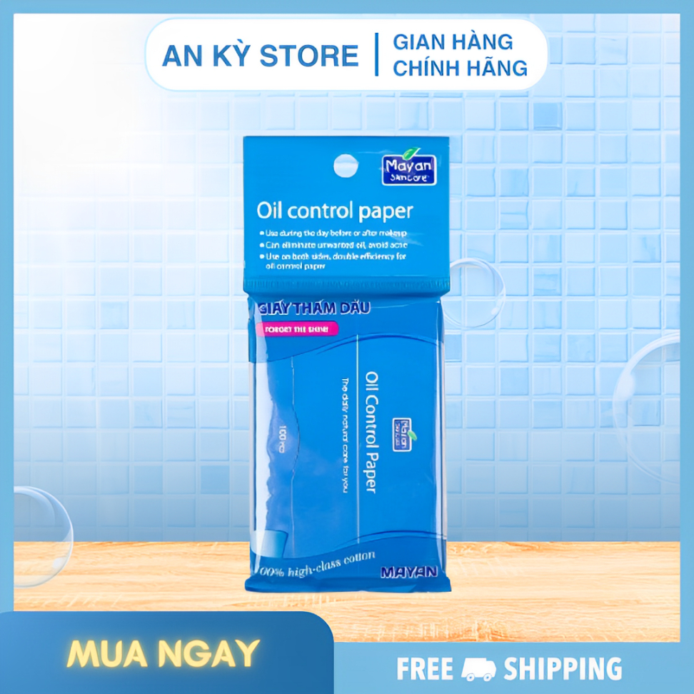 Giấy Thấm Dầu Mayan Oil Control Paper Tiện Dụng