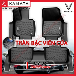 Thảm lót sàn ô tô 5D Vinfast Vf8 2023 - Nay đúc nguyên khối TPV cao cấp