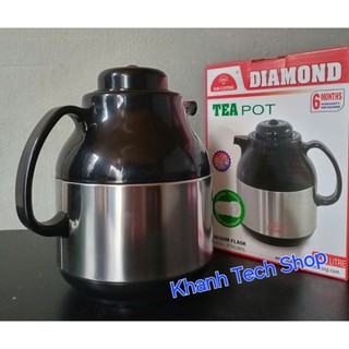 Phích Pha Trà 1 Lít Rạng Đông RD 1055 ST1.E, Chính Hãng,  Phích Pha Trà 1 Lít Kim Cương PTKCIN1L, Giá Tốt