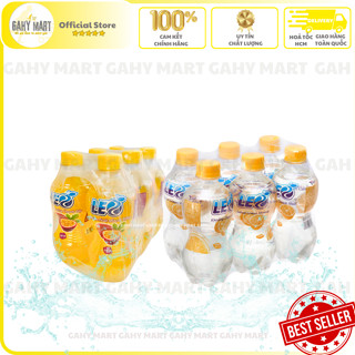 [LỐC 6 chai] - Nước khoáng có ga vị CHANH MUỐI/CHANH DÂY_|350ml|_LEO_GAHY MART.