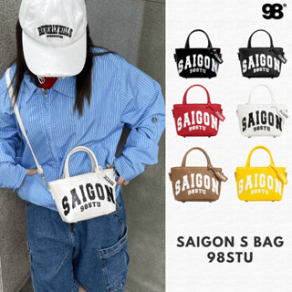 Túi tote saigon 98stu size S da pu cao cấp kèm charm tặng kèm dây đeo