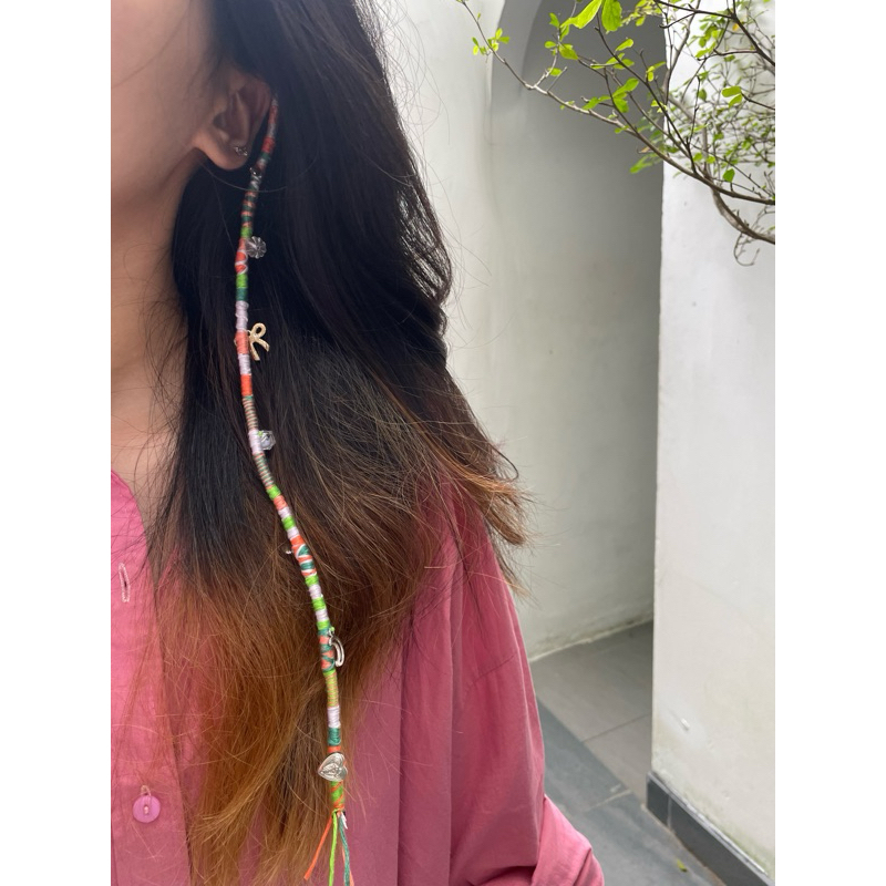 Kẹp hairwrap phố biển Nha Trang ( hình thật, gửi mẫu qua tin nhắn)