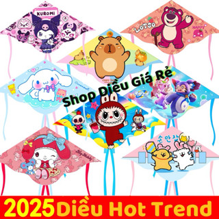 [MUA 1 ĐƯỢC 1] Diều 3D - Tặng 150m dây (diều giá rẻ , diều hoạt hình , diều mini, diều đại trà) diều cinnamoroll , dieu