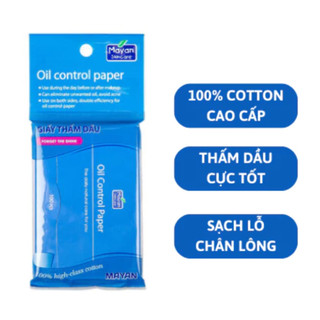 Giấy Thấm Dầu Mayan Oil Control Paper Tiện Dụng