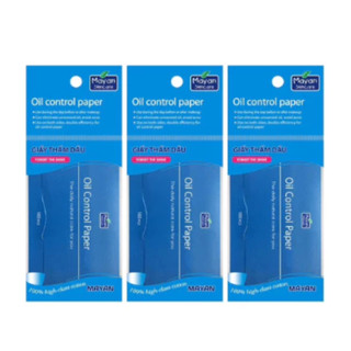 Giấy Thấm Dầu Mayan Oil Control Paper Tiện Dụng