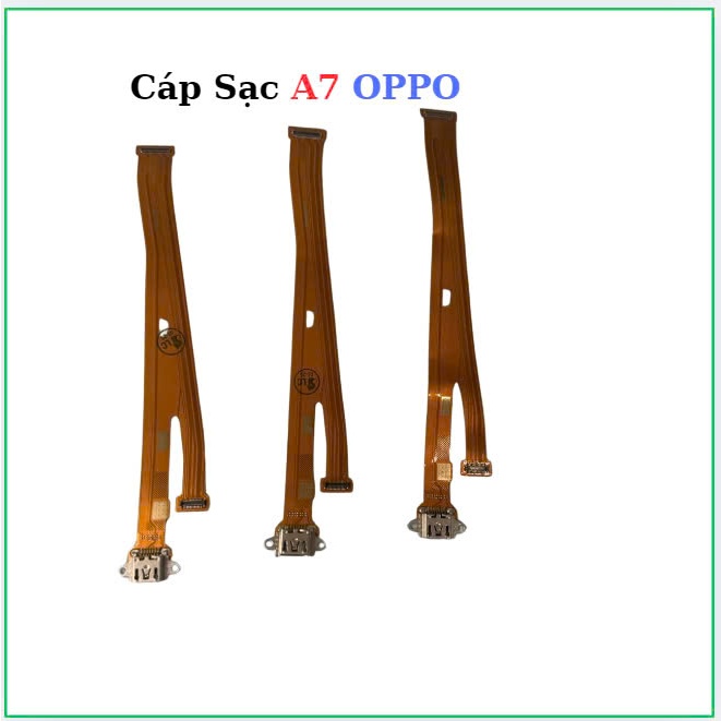 Cáp sạc oppo A7,dùng thay thế