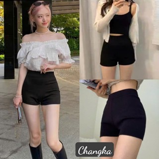 Quần Black Funoff Short Biker Short Dáng Ngắn Nữ Nâng Mông Mùa Hè Năng Động Quần đùi nữ mặc ở nhà thể thao tập gym biển